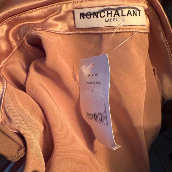 NWT Nonchalant Label Joanna Mix Media Dress - Picture 7 of 8